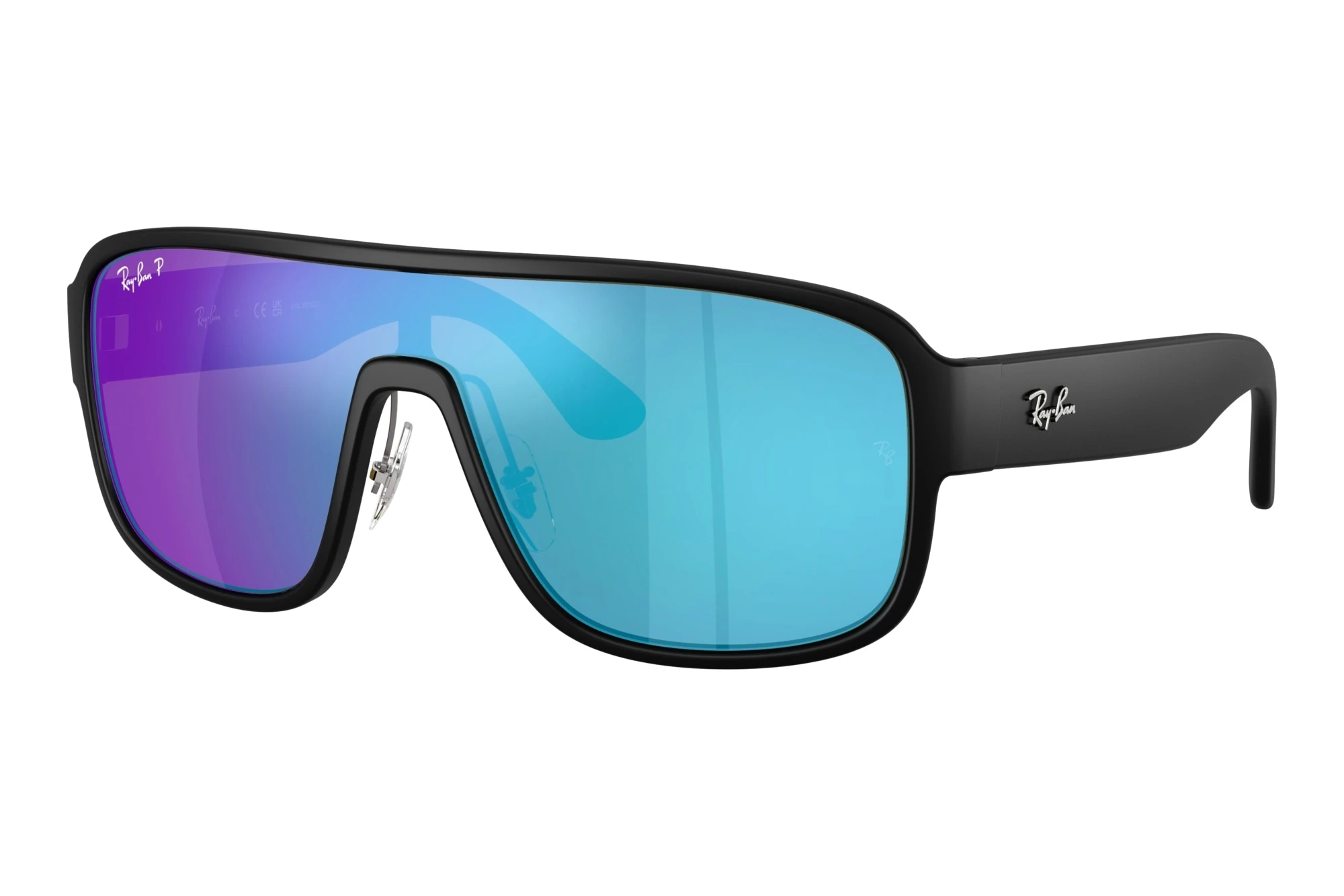 Ray-Ban   RB2229 901SA1 Green Mirror Blue Polarized+Black
