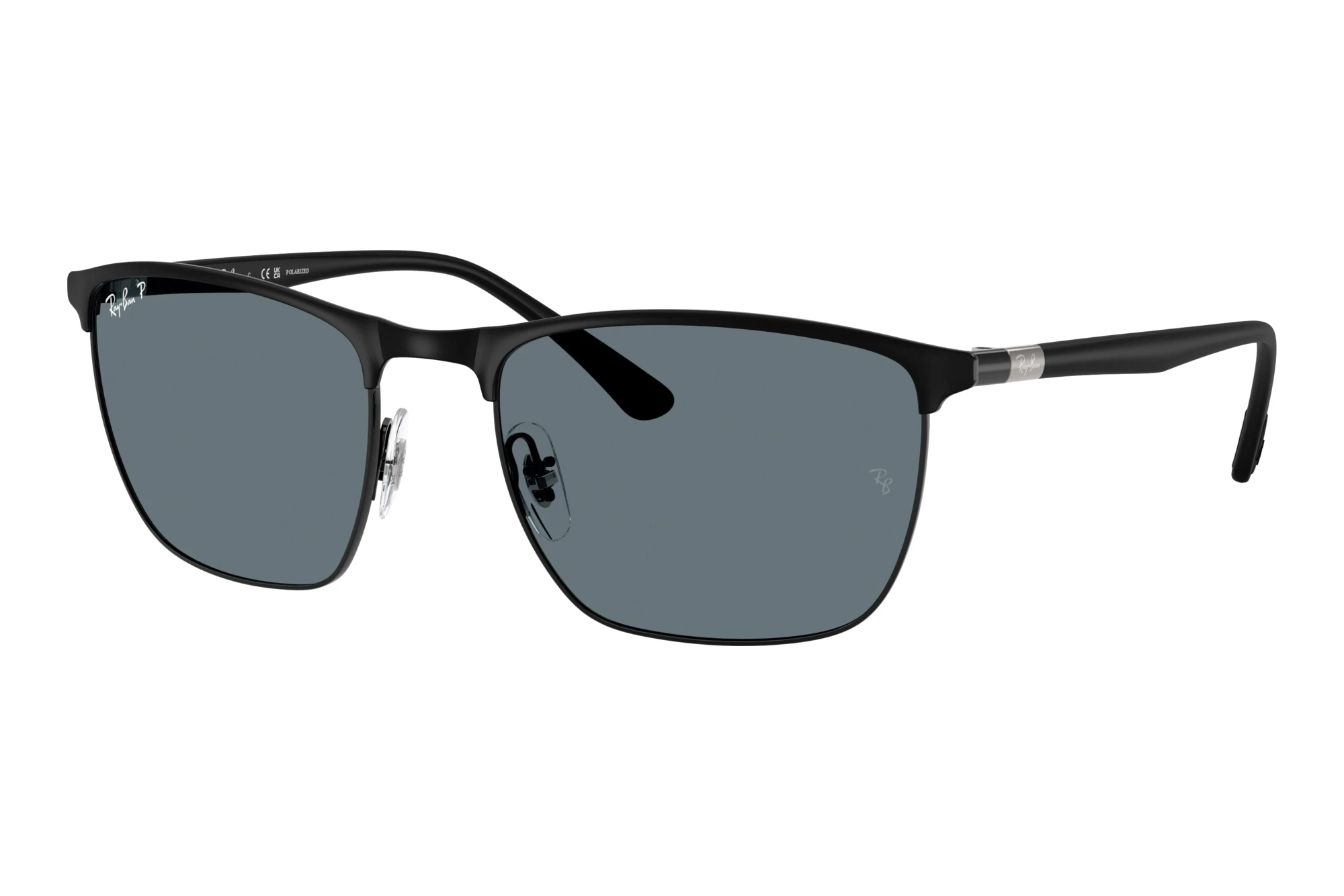 Ray-Ban   RB3686 186/3R Dark Blue PolarizedBlack