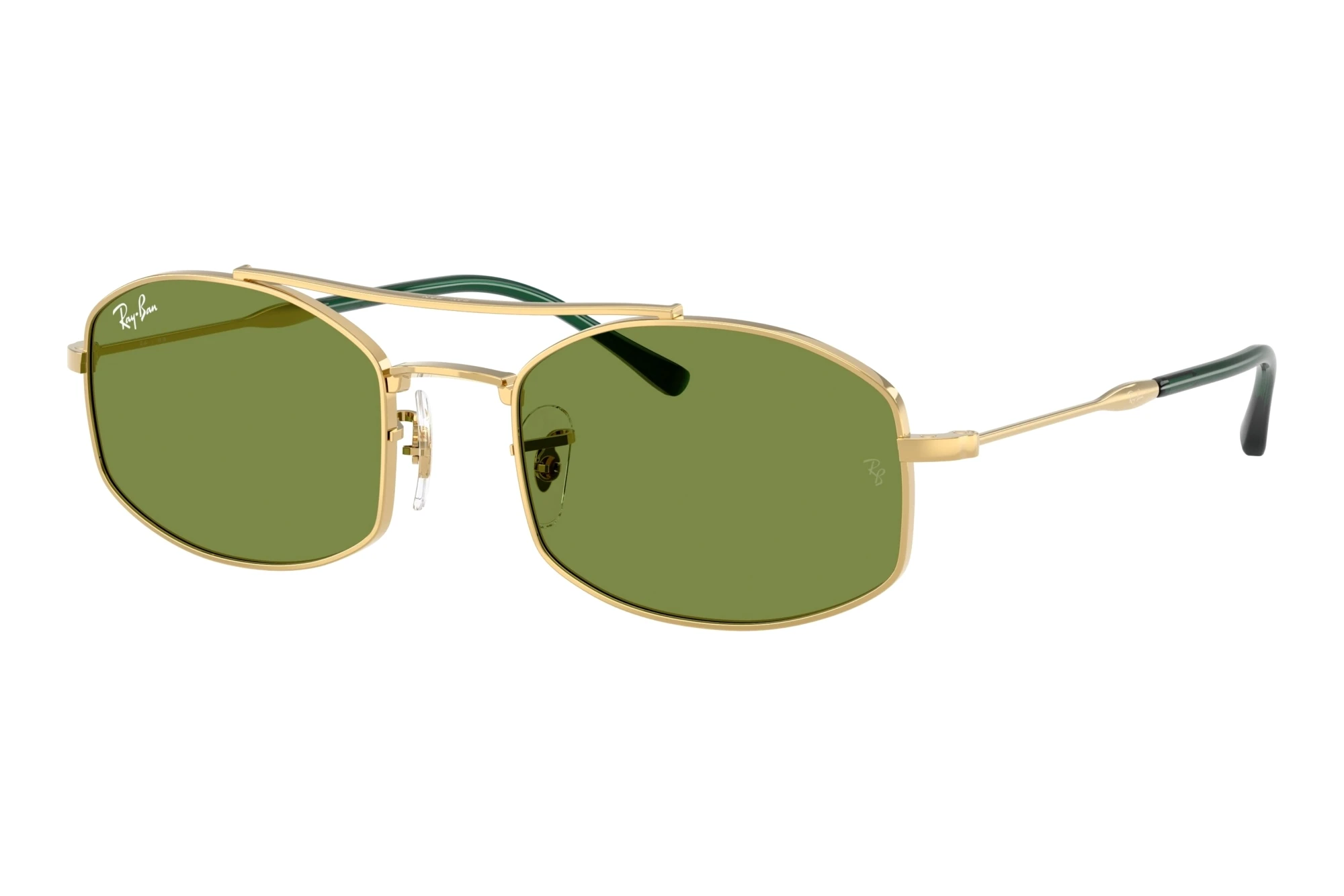 Ray-Ban   RB3719 001/4E GreenArista Gold