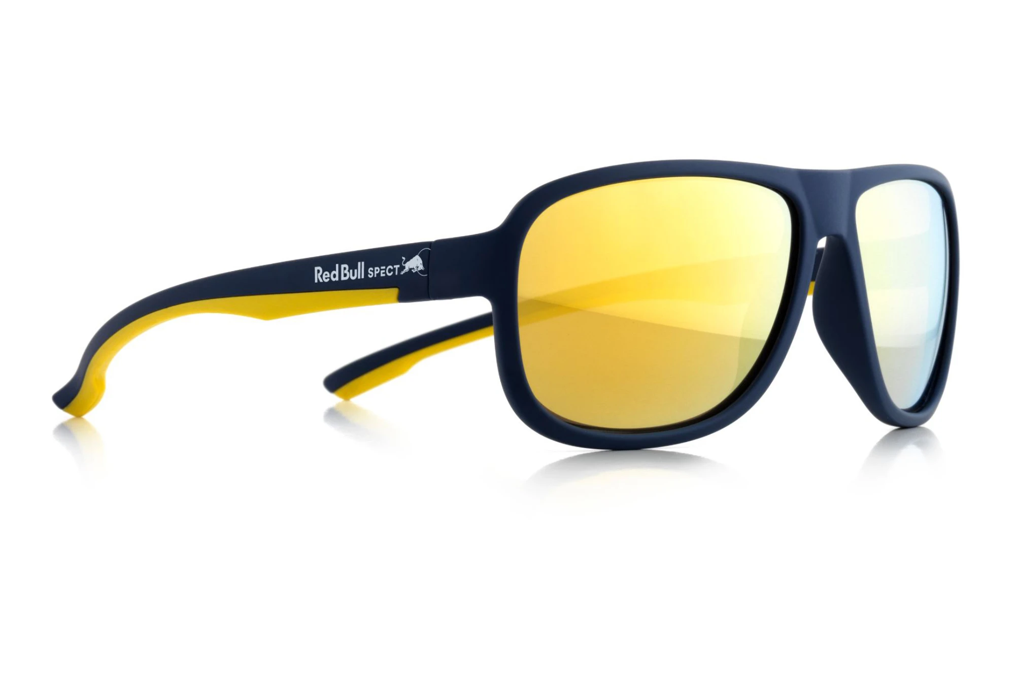 Red Bull SPECT   LOOP 004 brown with gold revodark blue