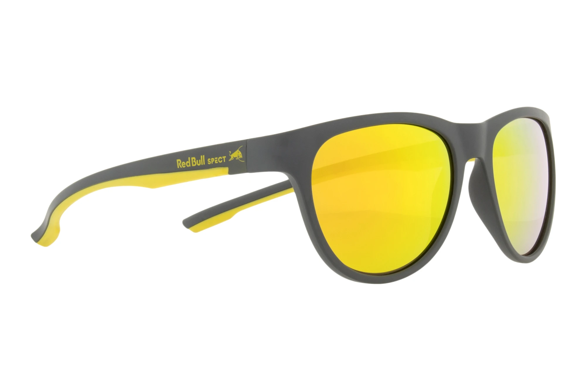 Red Bull SPECT   SPIN 002P brown with yellow mirror POLdark grey