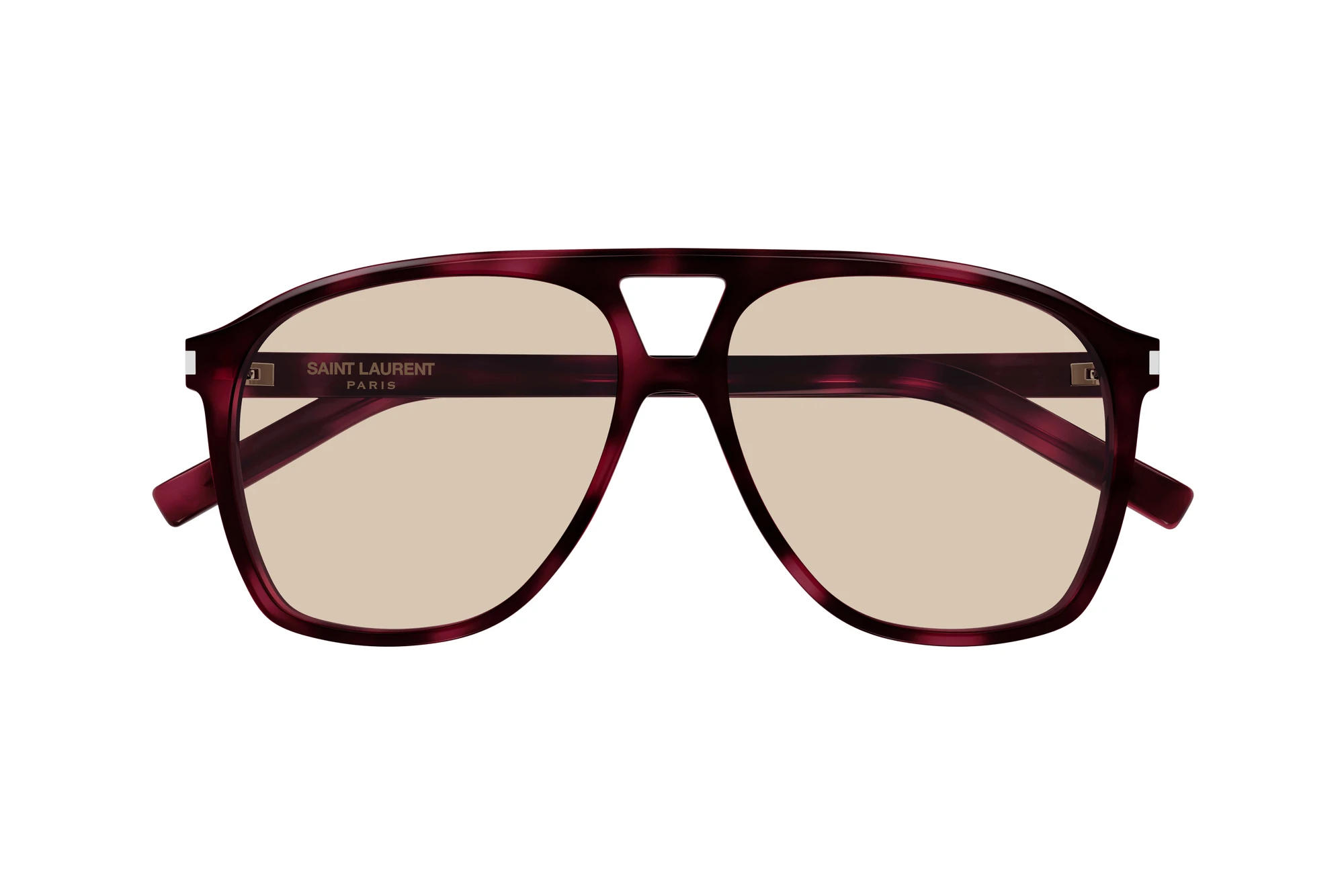 [glasses-front-view] Saint Laurent SL 596 DUNE (003)