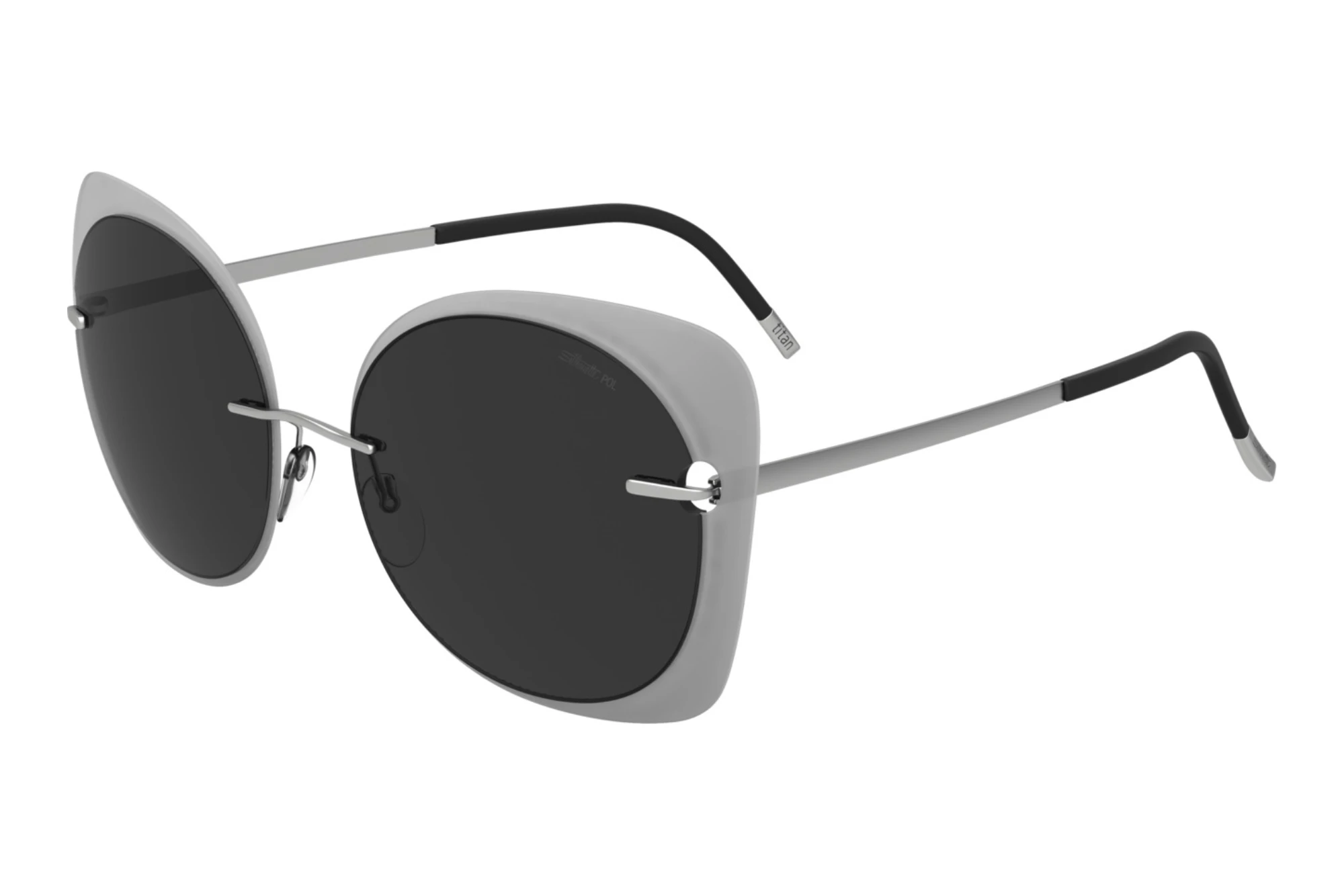 Silhouette   8164 6501 blackSLM POL Grey