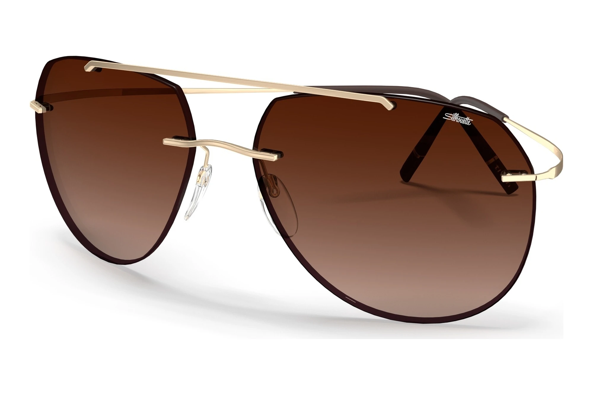 Silhouette   8744 7731 brownSLM red brown gradient