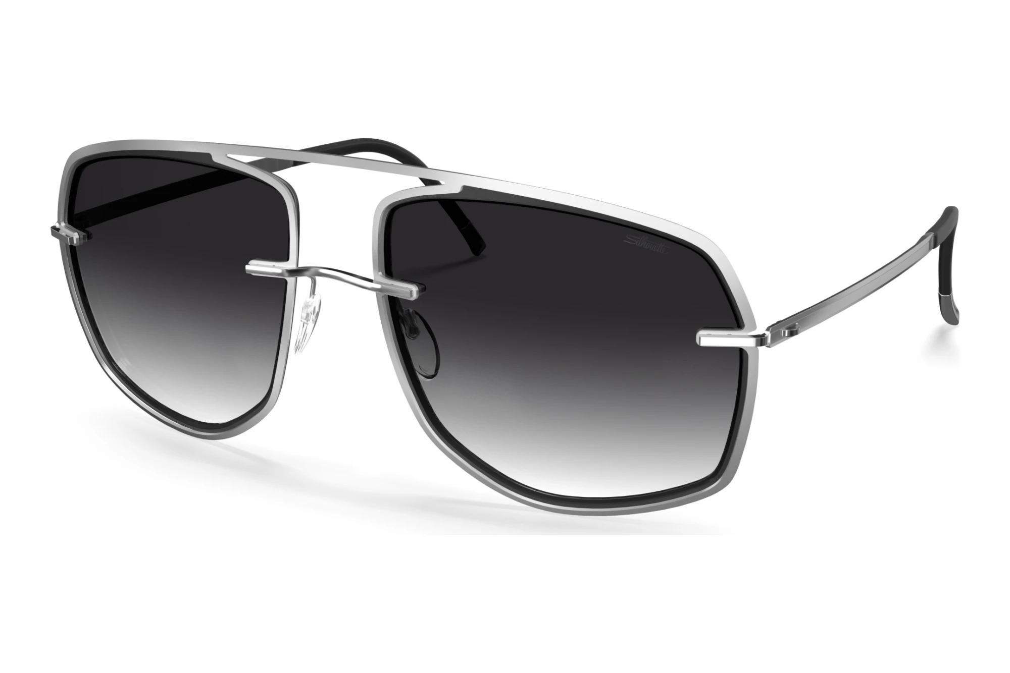 Silhouette   L402 7000 blackRhodium / White Gold Diamonds