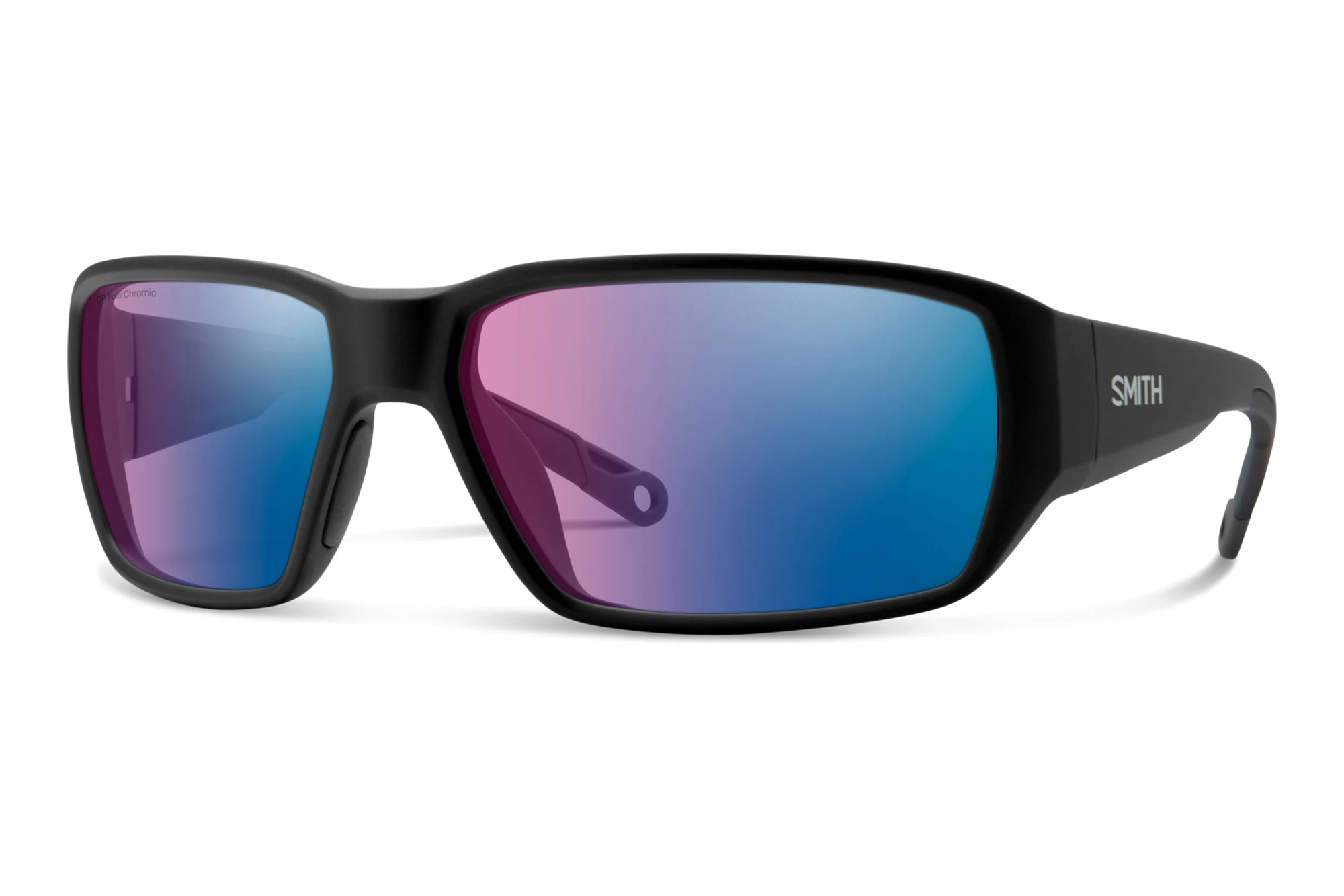 Smith   HOOKSET 003/7V BLUE MIRROR PINK POLARIZED FT HCMATTE BLACK