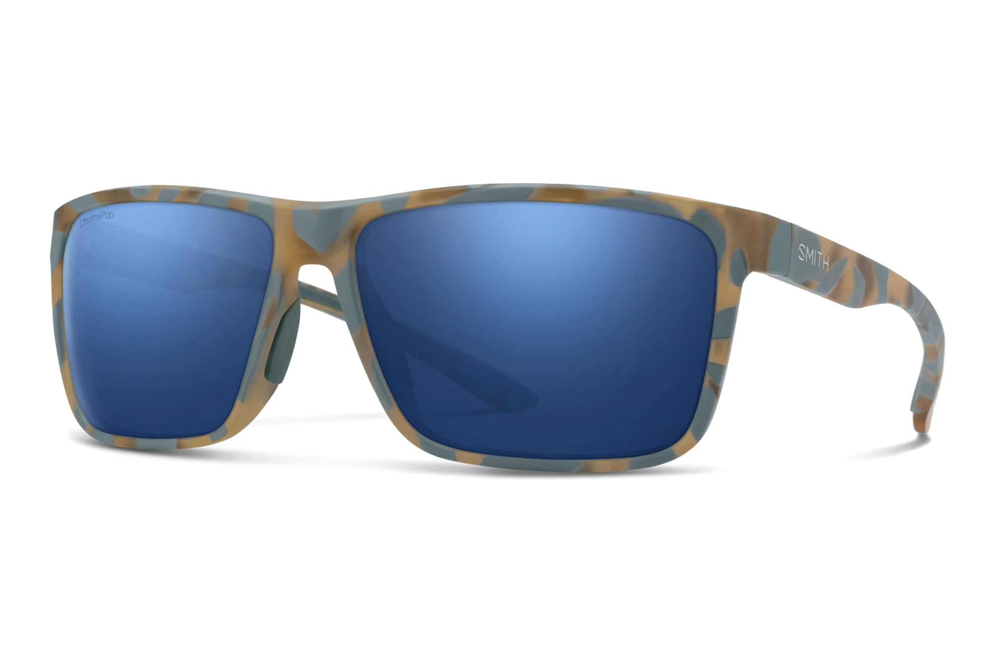 Smith   RIPTIDE/S U1F/4J BLUE MIRROR POLARIZED HIGHCONTRAST OLEOPMATTE BLUE HAVANA