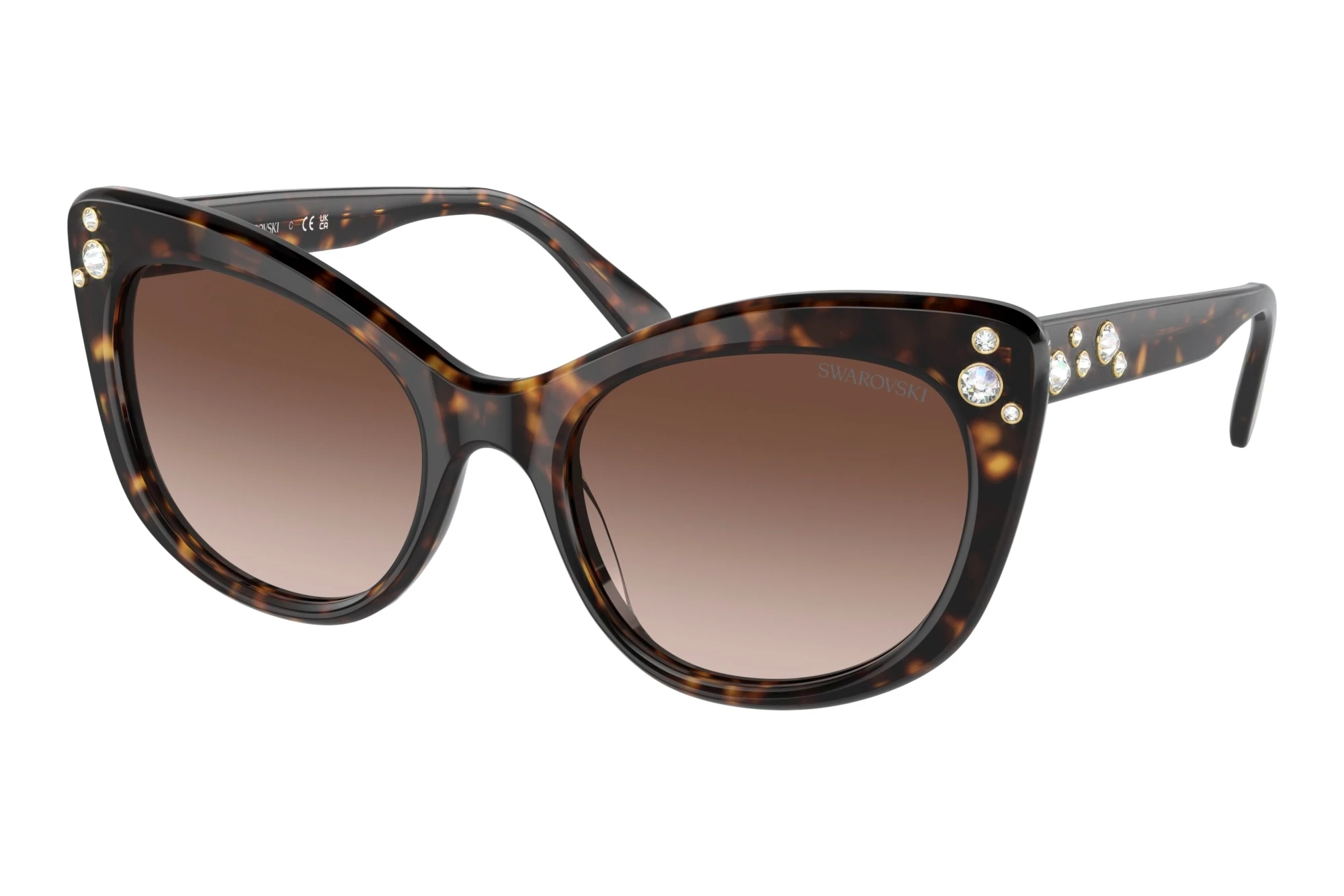 Swarovski   SK6020 100213 Gradient BrownHavana