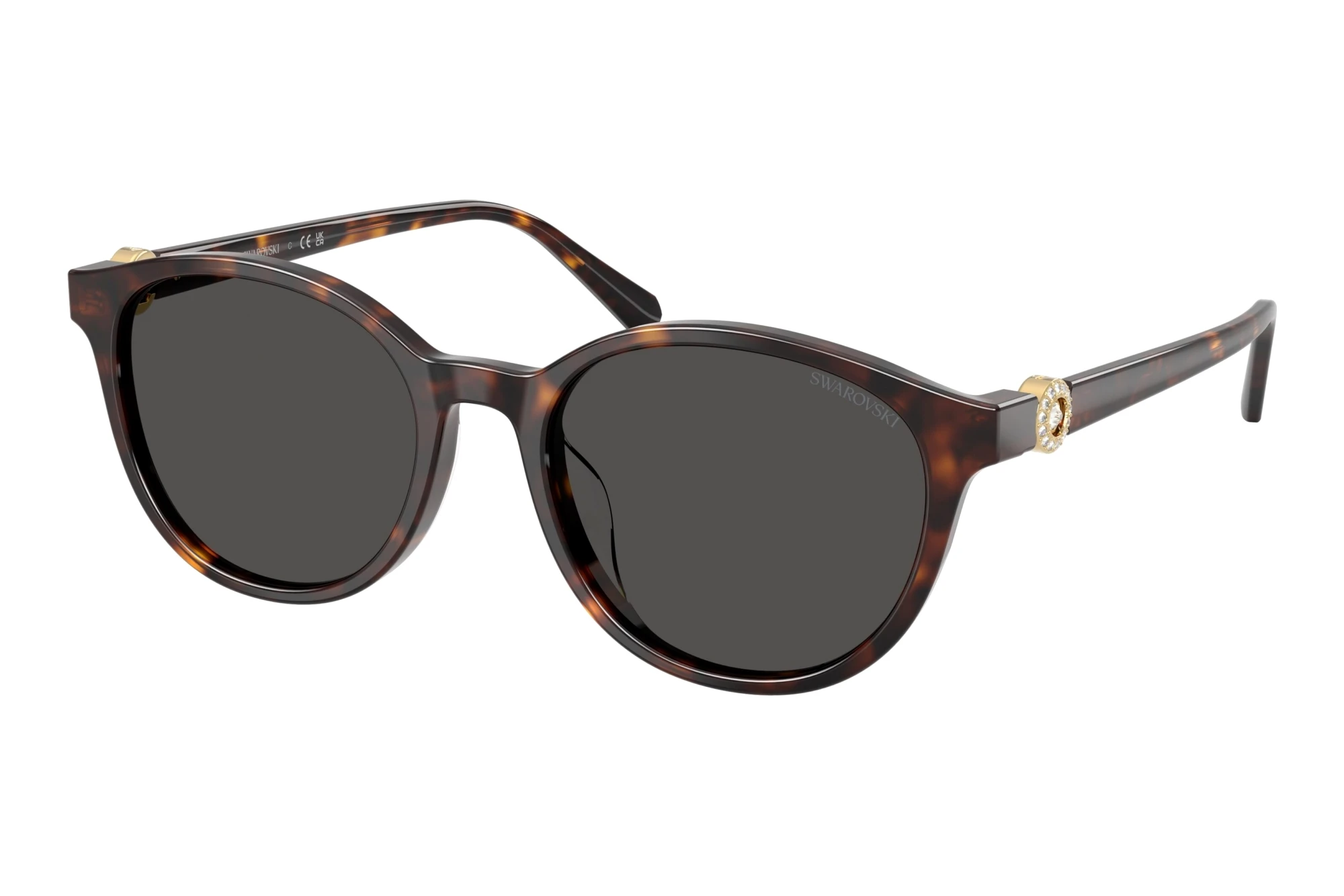 Swarovski   SK6075D 100287 Dark GreyHavana