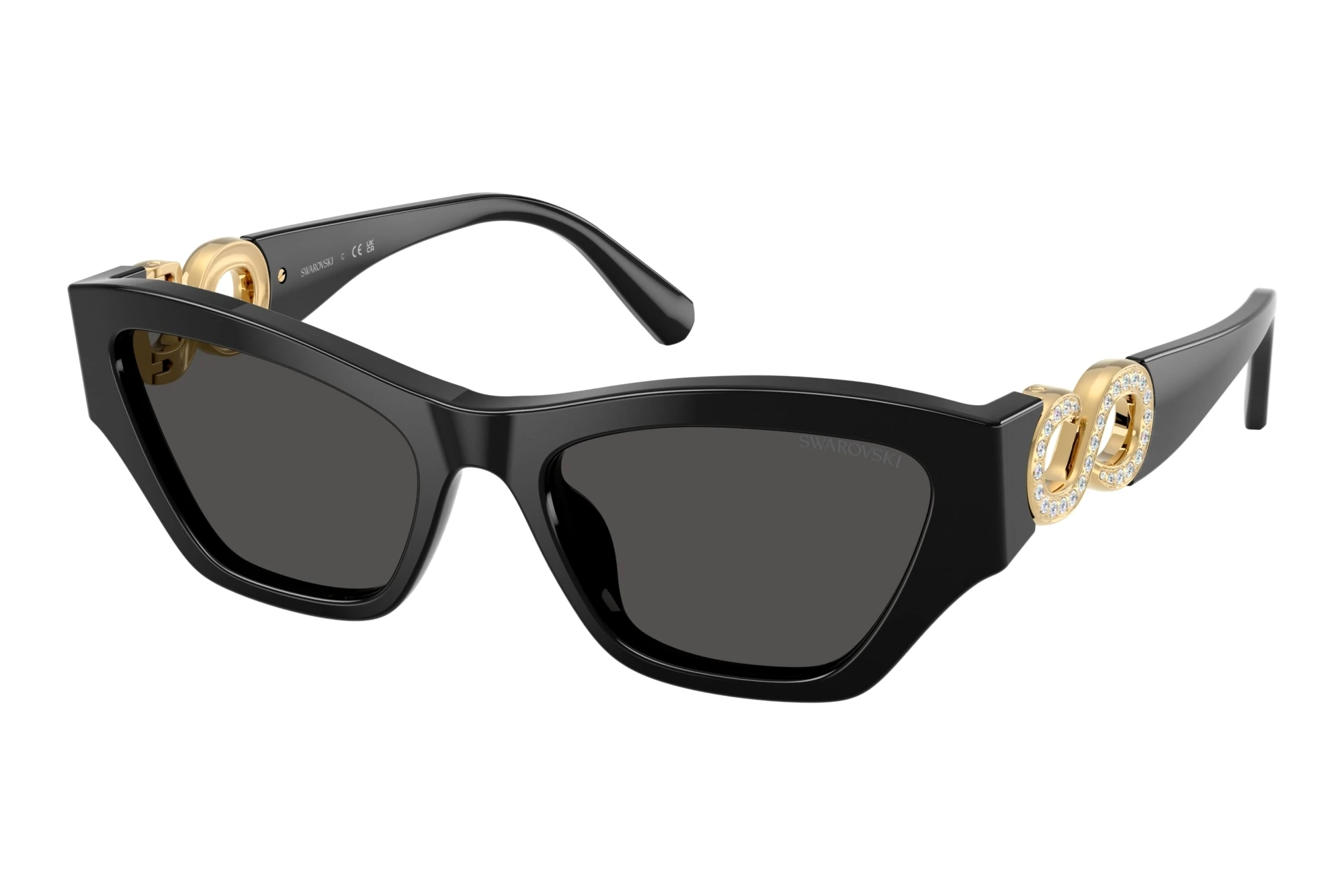 Swarovski   SK6076U 100187 Dark GreyBlack