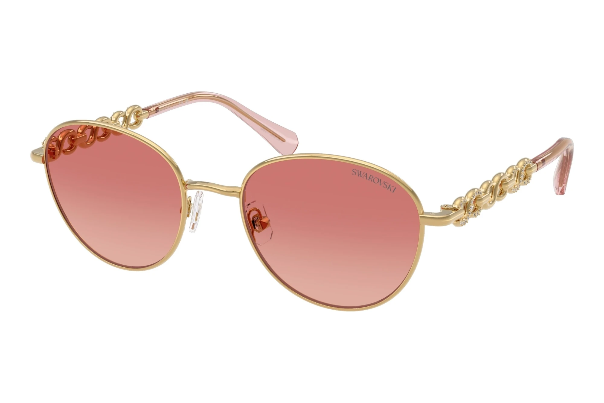 Swarovski   SK7049 4004A5 Pink Gradient RedGold