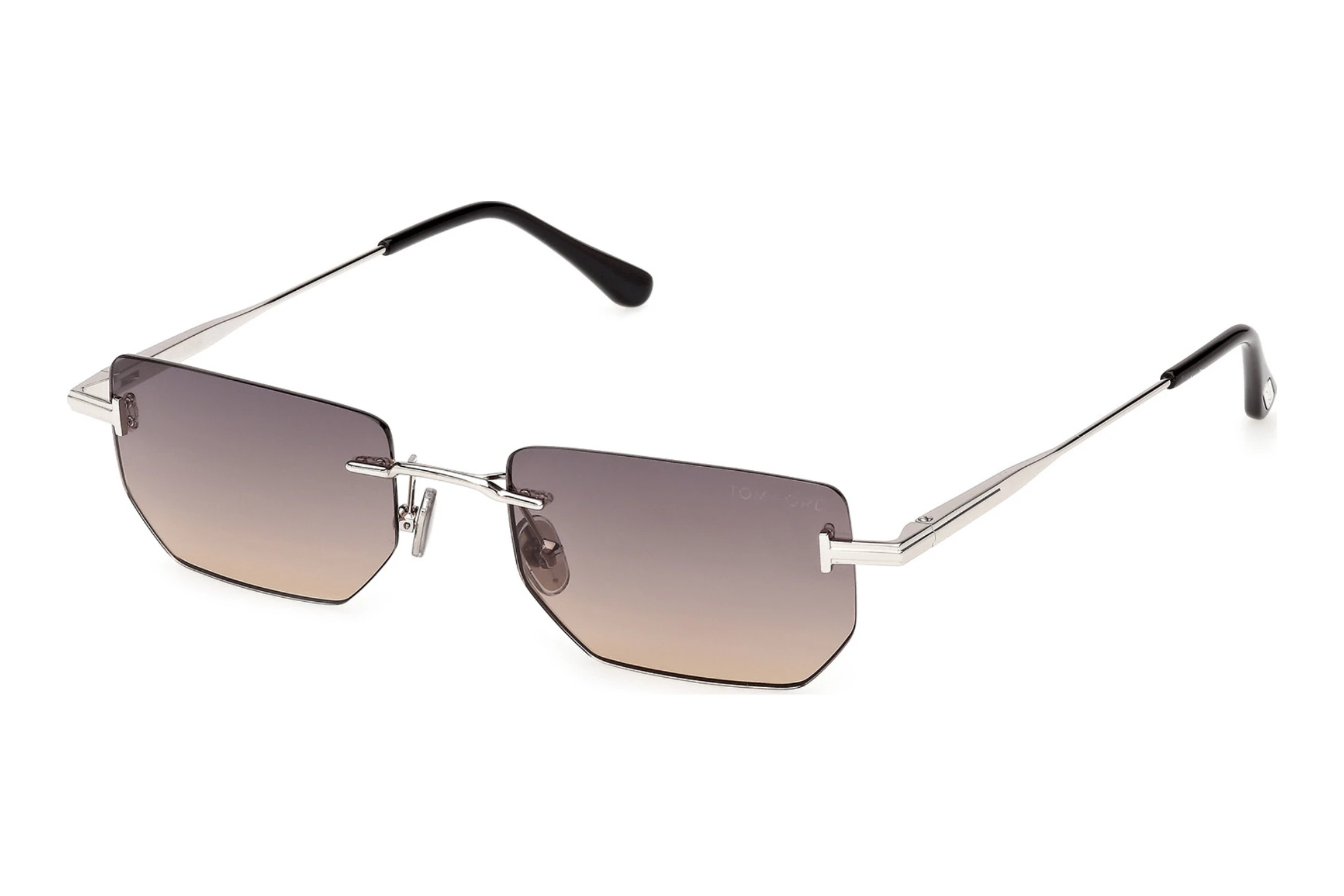 Tom Ford   FT1355 16B grau verlaufendGlänzend Palladium