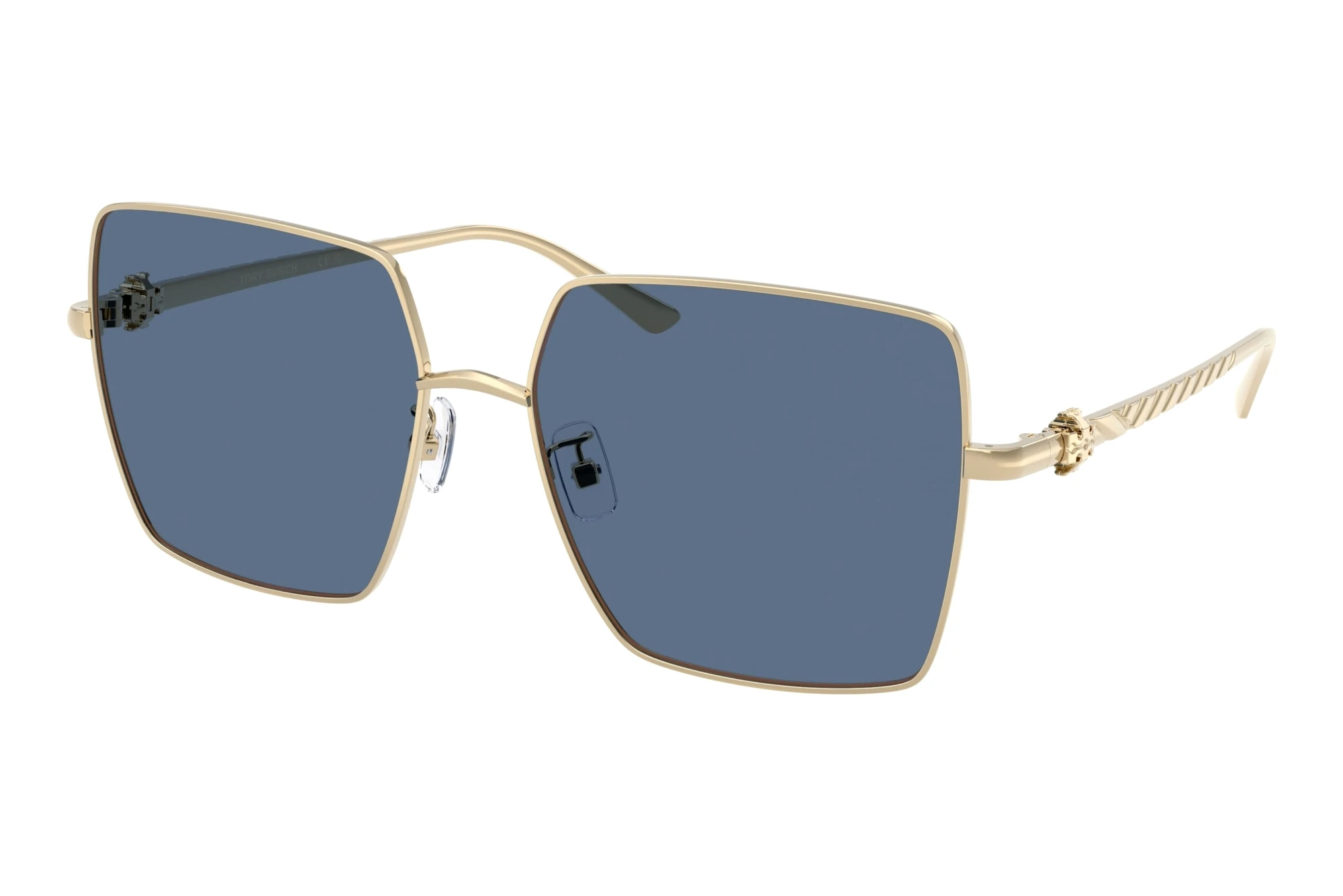 Tory Burch   TY6120 334680 Solid BlueShiny Light Gold