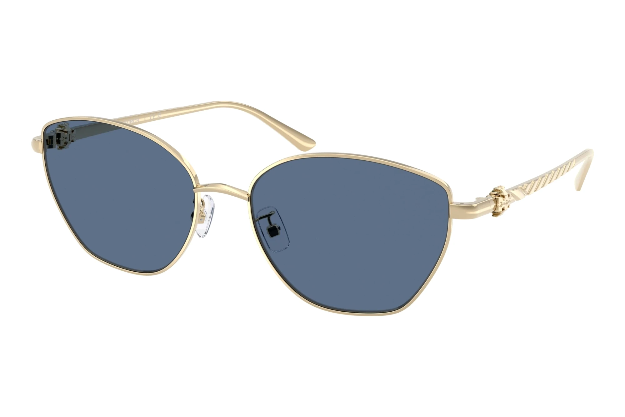 Tory Burch   TY6121 334680 Solid BlueShiny Light Gold