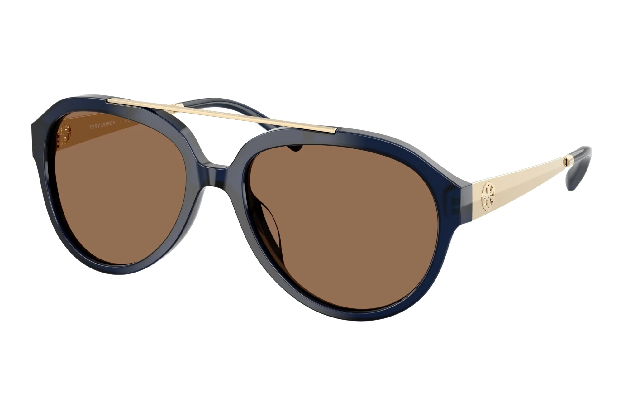 Tory Burch   TY7230U 206773 Dark BrownDark Blue