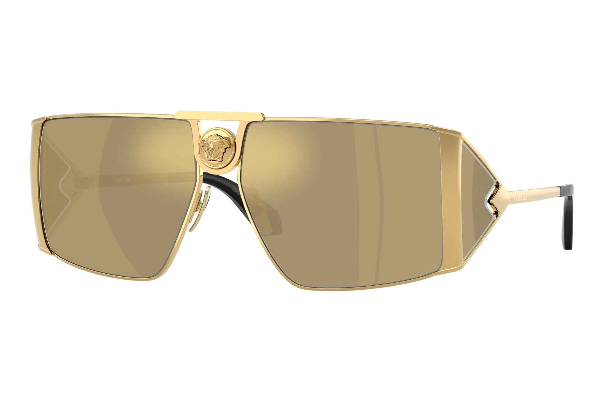 Versace   VE2305K K00303 Clear Mirror Real Yellow GoldGold Plated