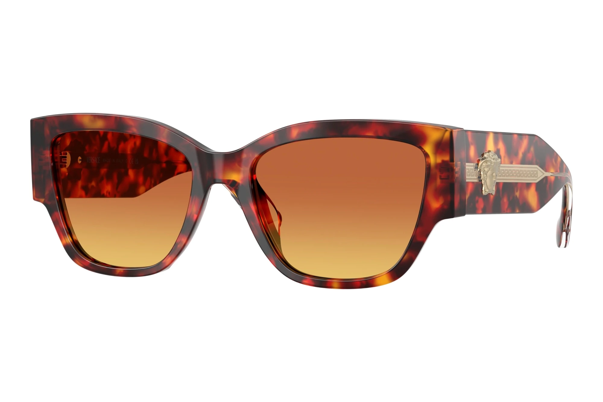 Versace   VE4509U 5543T5 Yellow Gradient BrownRed Havana