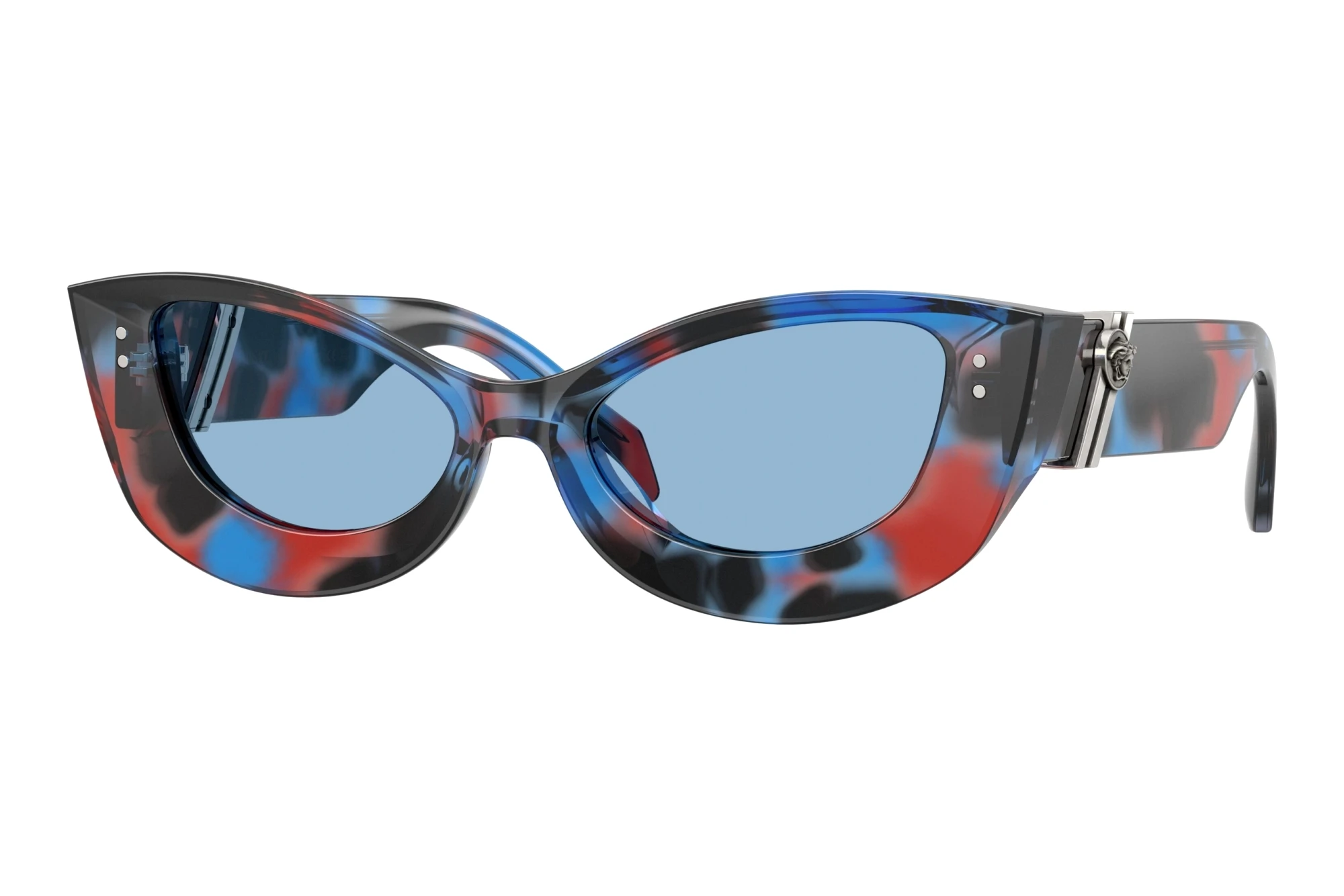 Versace   VE4520U 555572 Light BlueBlack/Blue/Red Havana