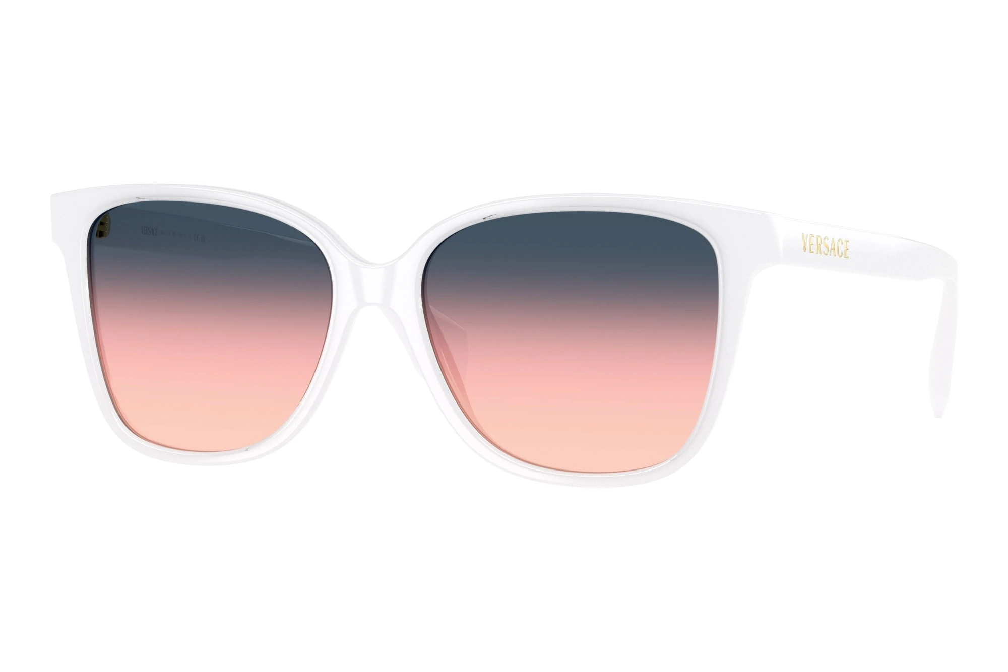 Versace   VE4523 55518D Pink Gradient Violet Gradient BlueTop Crystal/White