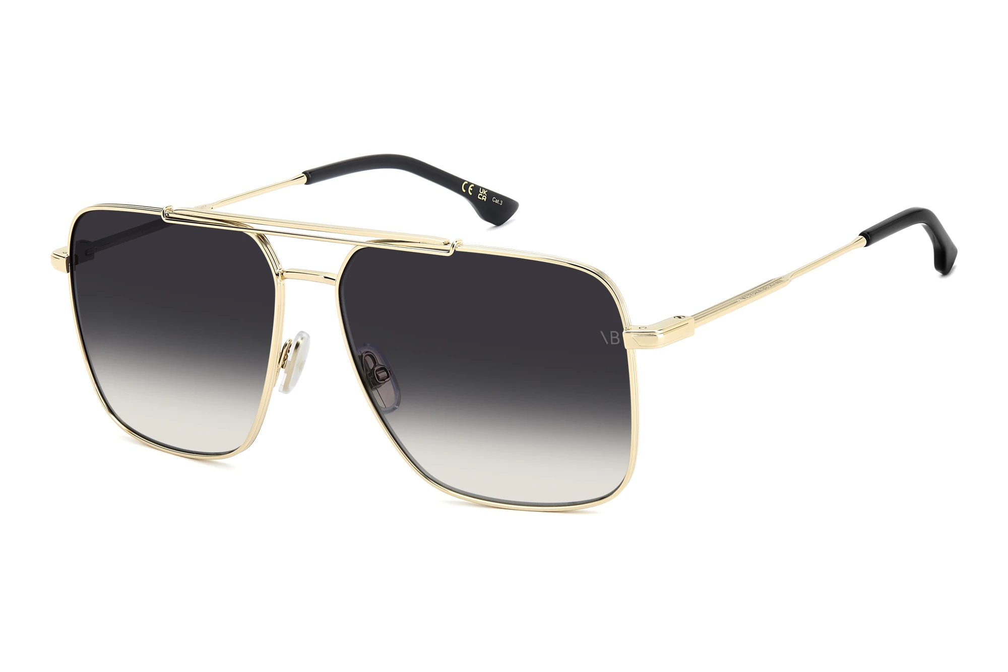 Victoria Beckham   VB 1019/S RHL/9O GREY SHADEDGOLD BLACK