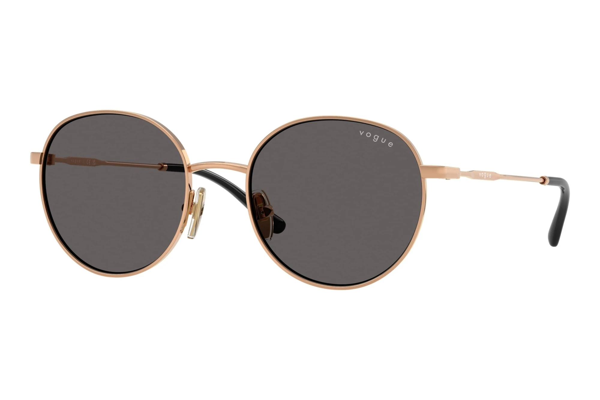 Vogue Eyewear   VJ1002 515287 Black SmokeRose Gold