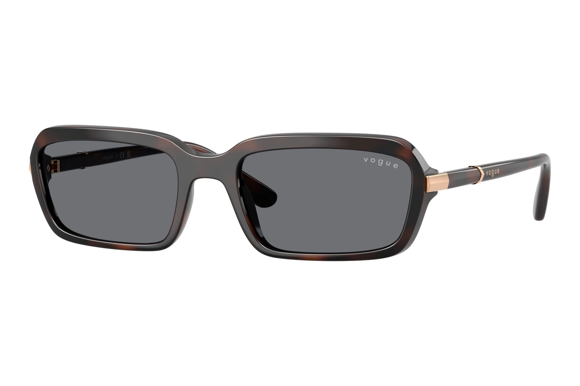 Vogue Eyewear   VO5744S 2386/1 Dark Violet/GreyBrown Havana