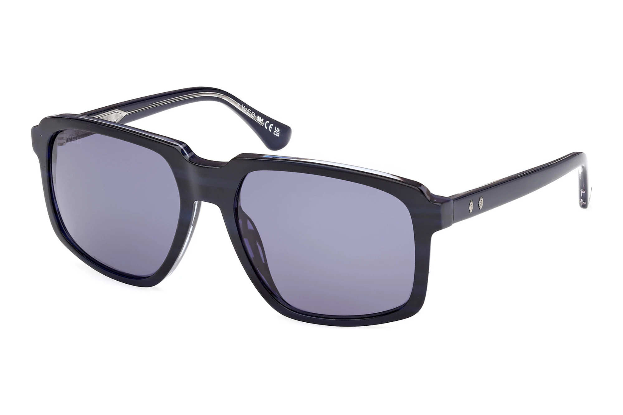 Web Eyewear   WE0378 92V blauBlau/Einfarbig