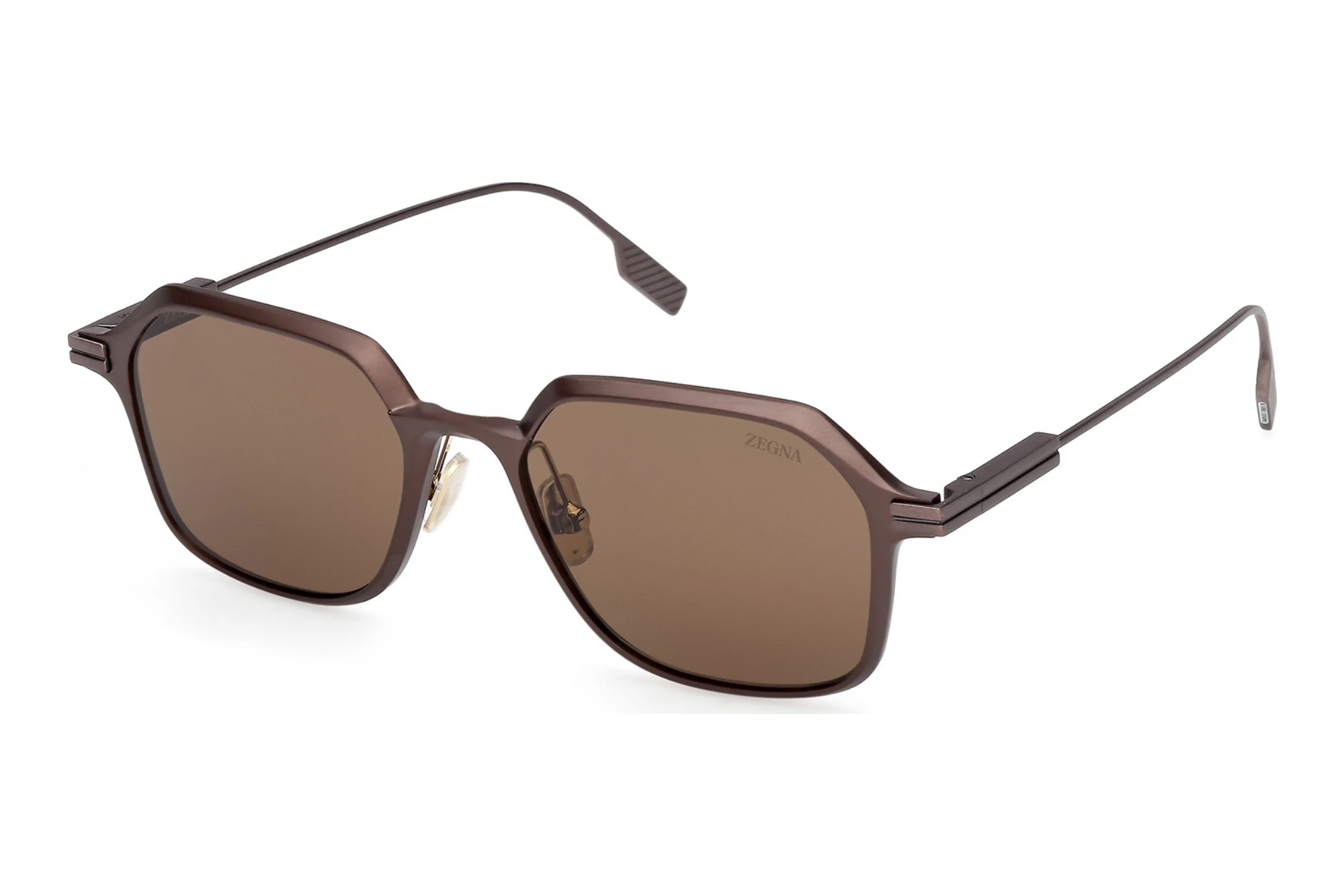 Zegna   EZ0274 49E braunMatt Dunkelbraun