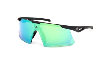 Adidas SP0107 02Q grün verspiegeltMatt Schwarz