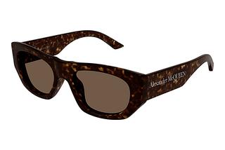 Alexander McQueen AM0450S 002 HAVANA