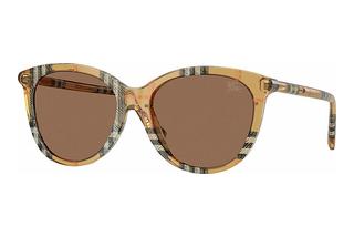 Burberry BE4455 416373 Dark BrownCheck Sand