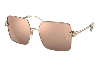 Bvlgari BV6180KB 20140W Clear Mirror Real Rose GoldPink Gold Plated