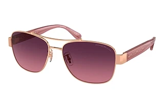 Coach HC7161 9331F4 Burgundy Gradient PolarShiny Rose Gold