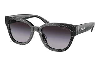Coach HC8379U 55208G Grey GradientGrey Pearl Signature C