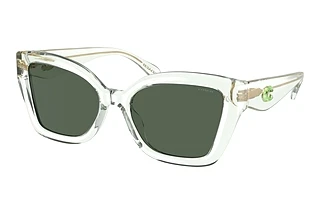 Coach HC8405U 583271 Green SolidTransparent Blue