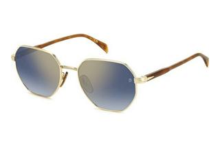 David Beckham DB 1162/F/S 06J/1V GOLD HAVANA