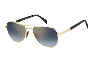 David Beckham DB 1175/S RHL/1V BLUE SHADED GOLD MIRRORGOLD