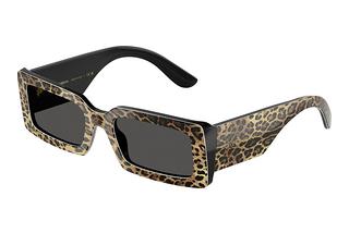 Dolce & Gabbana DG4416 316387 Dark GreyTop Leo On Black