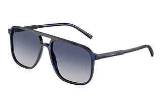 Dolce & Gabbana DG4423 33924L Light Grey Gradient Dark BlueBlue Havana