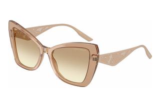 Dolce & Gabbana DG4489 343213 Clear Gradient Light BrownTransparent Camel