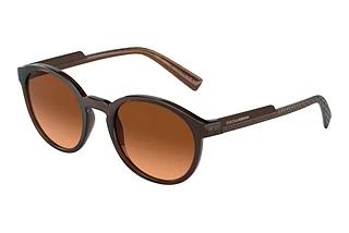 Dolce & Gabbana DG6180 329578 Orange Gradient BrownTobacco