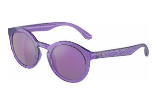 Dolce & Gabbana DX6002 33534V Grey Mirror VioletViolet Glitter