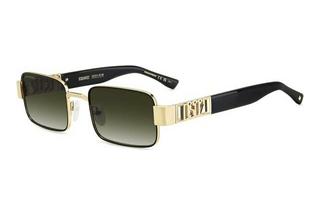 Dsquared2 D2 0156/S 0NZ/9K GREEN SHADEDGOLD