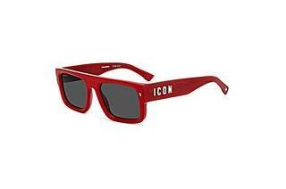 Dsquared2 ICON 0008/S C9A/IR red