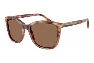 Emporio Armani EA4060 619673 Dark BrownShiny Havana Red