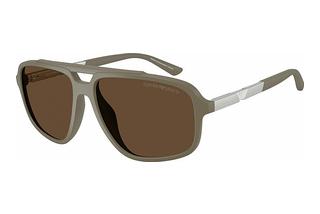 Emporio Armani EA4236U 543773 Dark BrownMatte Beige