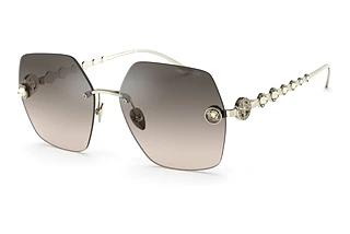 Giorgio Armani AR6123B 30026I Brown Grad Grey Mirror SilverPale Gold