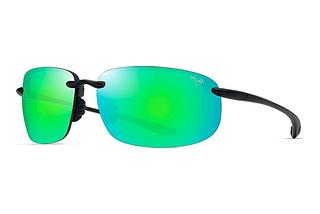 Maui Jim Hookipa Xlarge GM456-14 MAUIGreen®Translucent Matte Grey