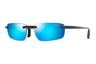 Maui Jim Ilikou B630-02 Blue HawaiiShiny Black w/Blue