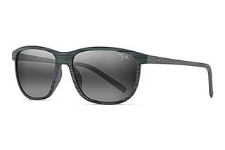 Maui Jim Lele Kawa 811-11D Neutral GreyGrey Stripe